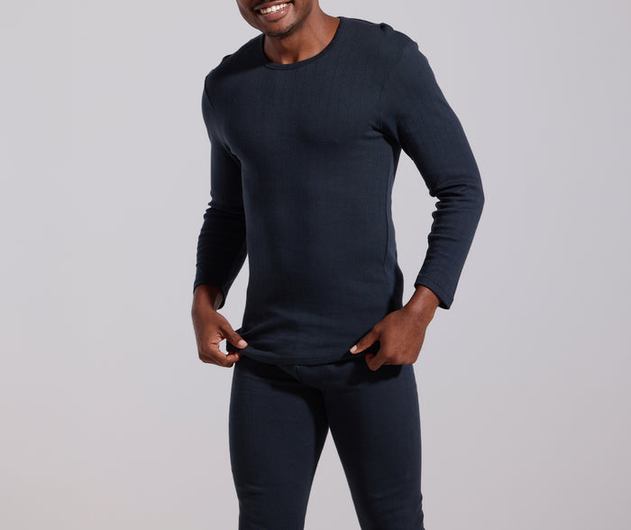 The Jockey® Men's 1 Pack Drop Needle Interlock Undershirt
