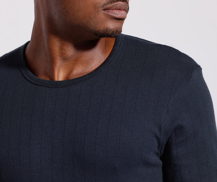 The Jockey® Men's 1 Pack Drop Needle Interlock Undershirt