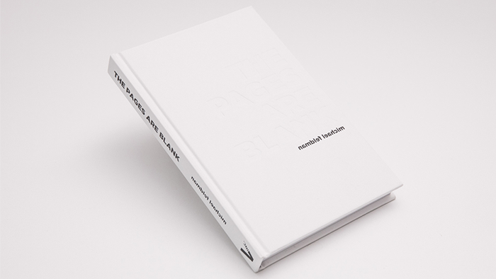 The Pages Are Blank