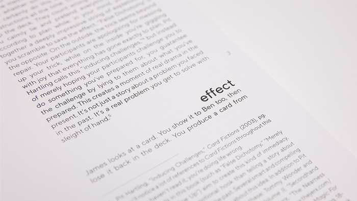 The Pages Are Blank