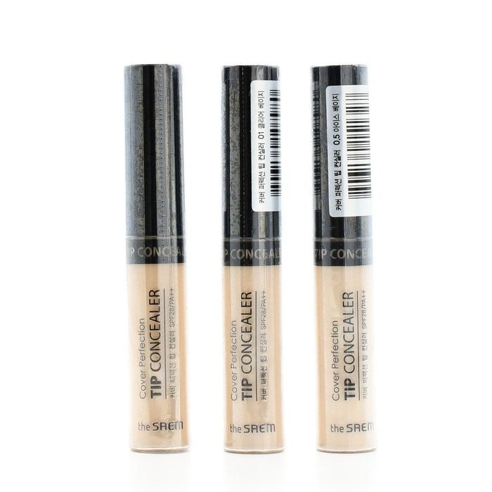 The Saem. Cover Perfection Tip Concealer 6.5g [#Brightener] | Lady Bonita | Korean beauty NZ