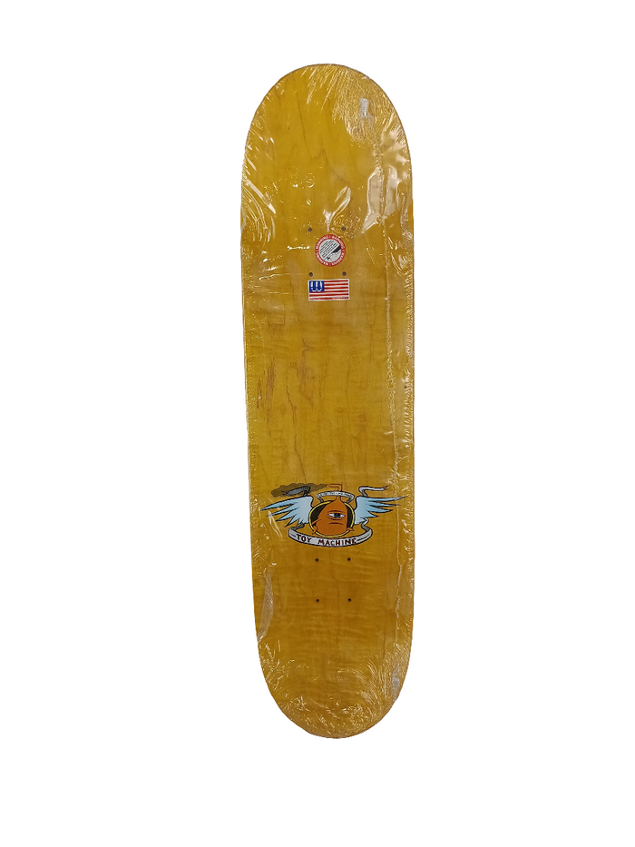 Toy Machine Collin Provost Lantern Grey Orange White Size 8.375 Vintage NOS Deck