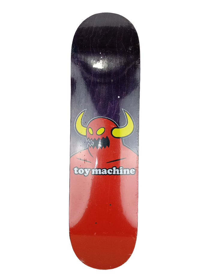 Toy Machine devil Blank Purple Red Size 8.125 Skateboard Deck