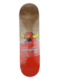Toy Machine Devil Blank Red Size 8.125 Skateboard Deck