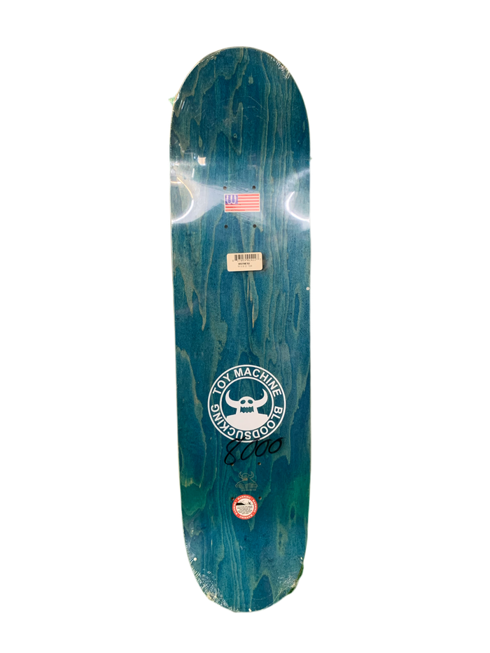 Toy Machine Ed Templeton Tour 8" Classic Skateboard Deck