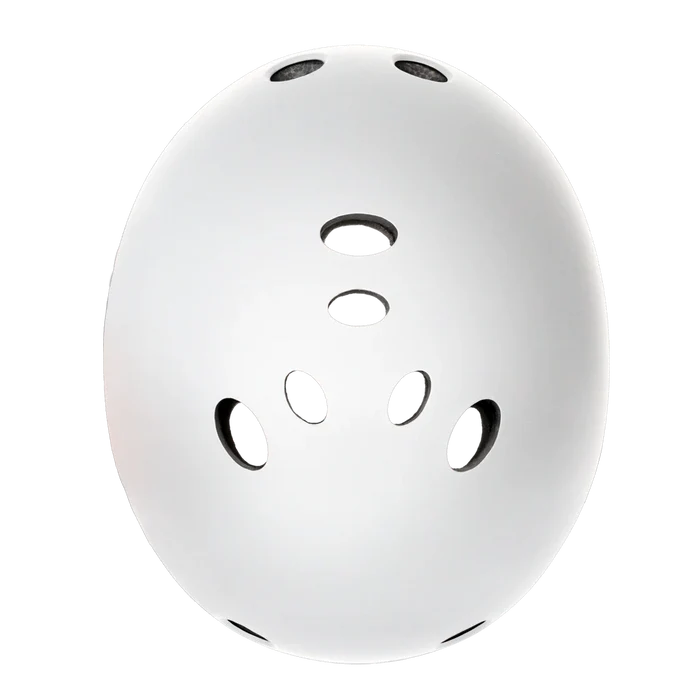 Triple Eight "The Certified Sweatsaver" White Matte Helmet