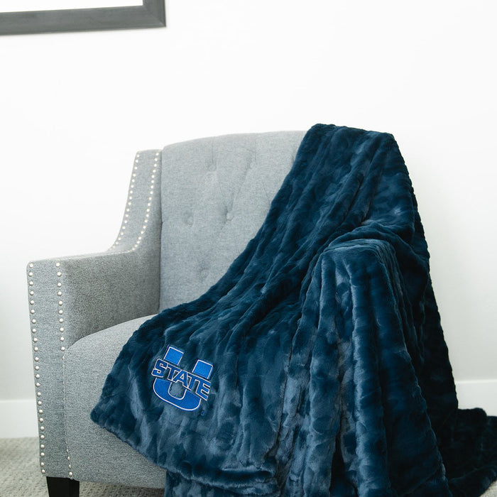 USU / Midnight / Faux Fur Extra Large