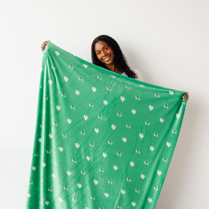 UNIVERSITY MINKY STRETCH BLANKETS