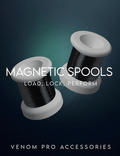 Venom Pro Empty Magnetic Spool x4