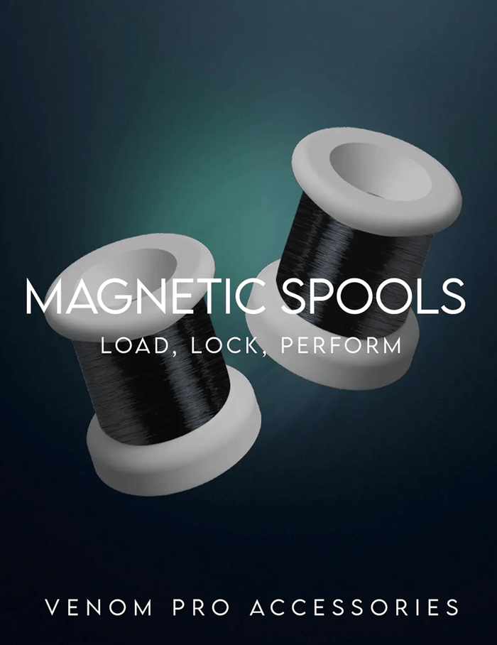 Venom Pro Empty Magnetic Spool x4