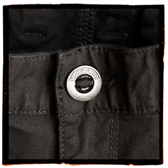 Volcom Caliper II Relaxed Black Work Pant