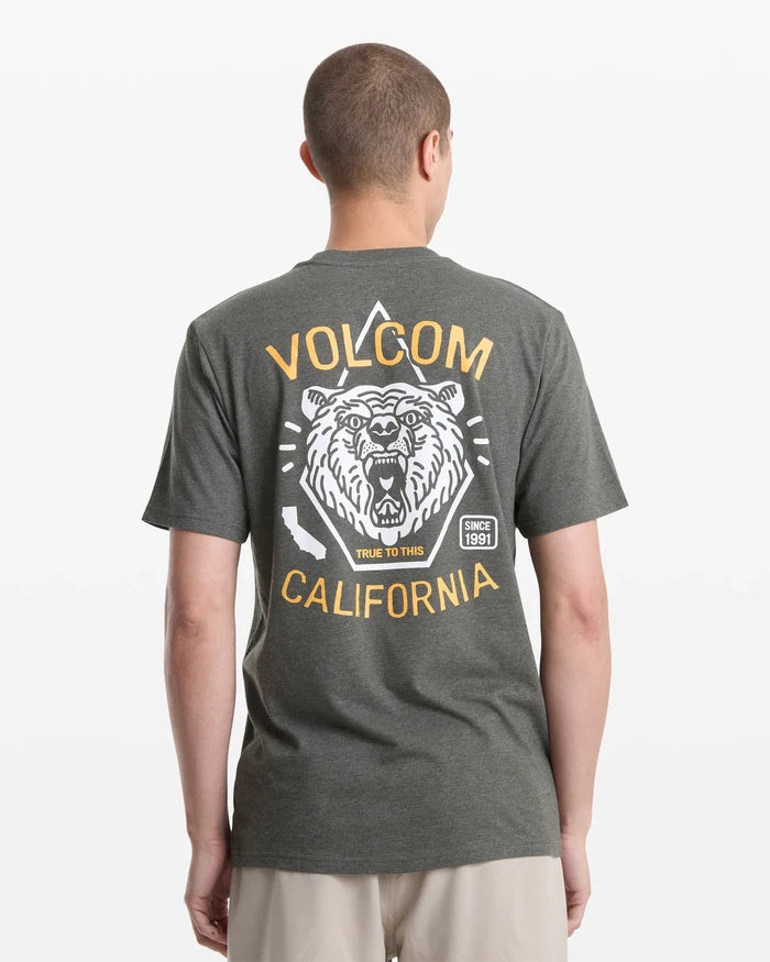 Volcom Golden Statement Squadron Green S/s Shirt
