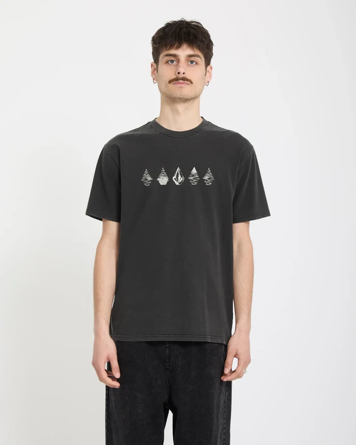 Volcom Lunar Phases Black S/s Shirt
