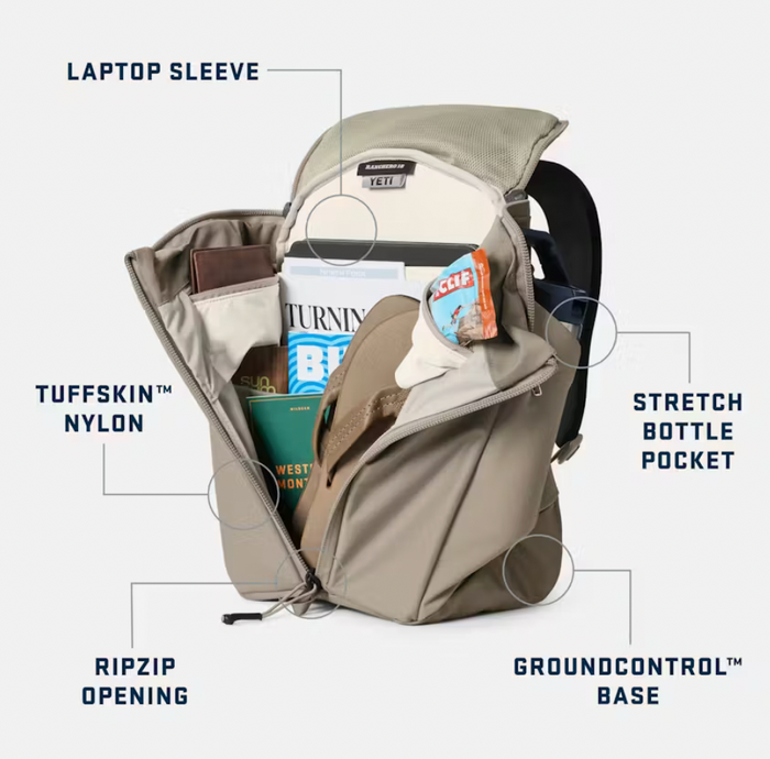Yeti Ranchero 18L Classic Navy Backpack