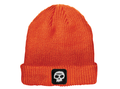 Zero Single Skull Patch Orange Beanie